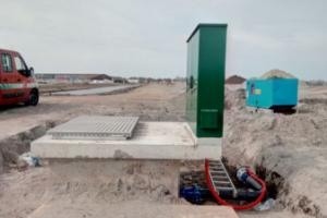 Levering en montage rioolgemaal Spoorlanden II Kampen Levering en montage rioolgemaal Spoorlanden II Kampen