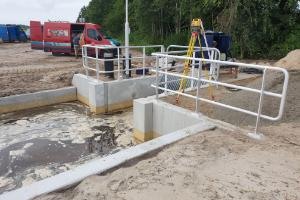 Nieuwbouw gemaal De Luts Sud in Balk Nieuwbouw gemaal De Luts Sud in Balk